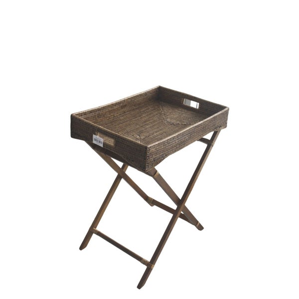 Rattan Butler Tray Carousel 2