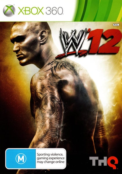 WWE '12 Xbox 360 Game PAL Carousel 1