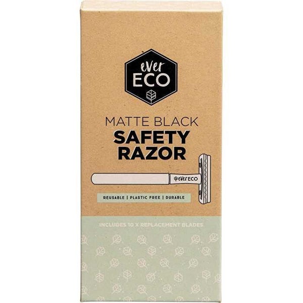 Ever Eco Safety Razor Matte Black Carousel 1