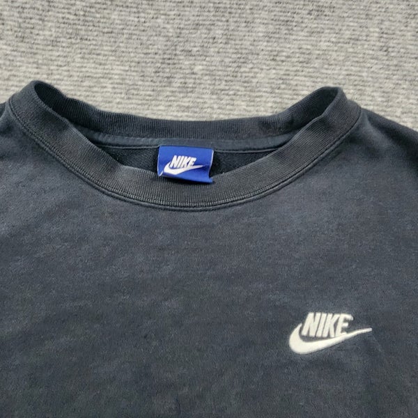 Nike Essentials Black Crewneck Sweatshirt Size Small Carousel 2