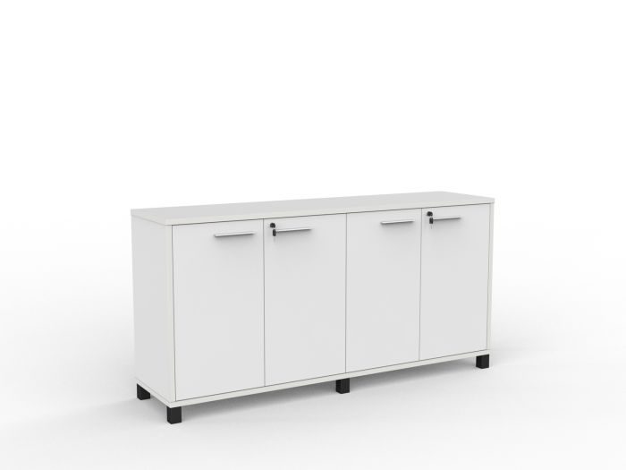 Cubit 1800W White Credenza - Assembled Carousel 2
