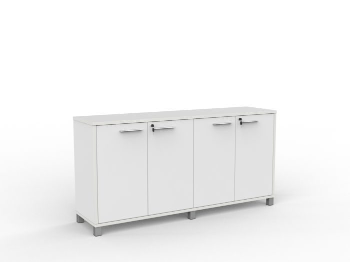 Cubit 1800W White Credenza - Assembled Carousel 5