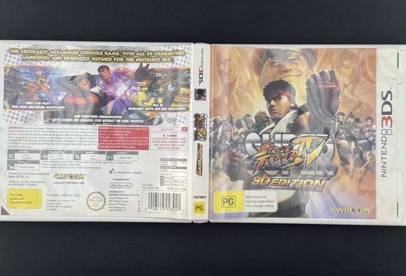 Street Fighter IV 3D Edition Carousel 1