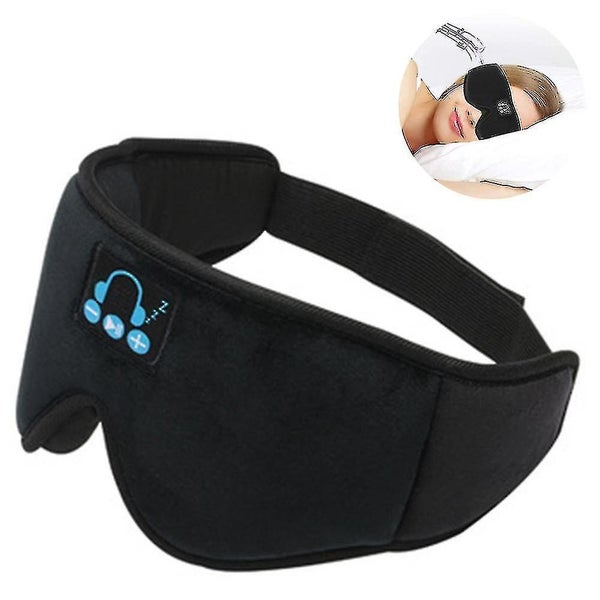 Sleep Mask with Bluetooth Headphones - 3D Sleeping Blackout Eye Cover with Carousel 1