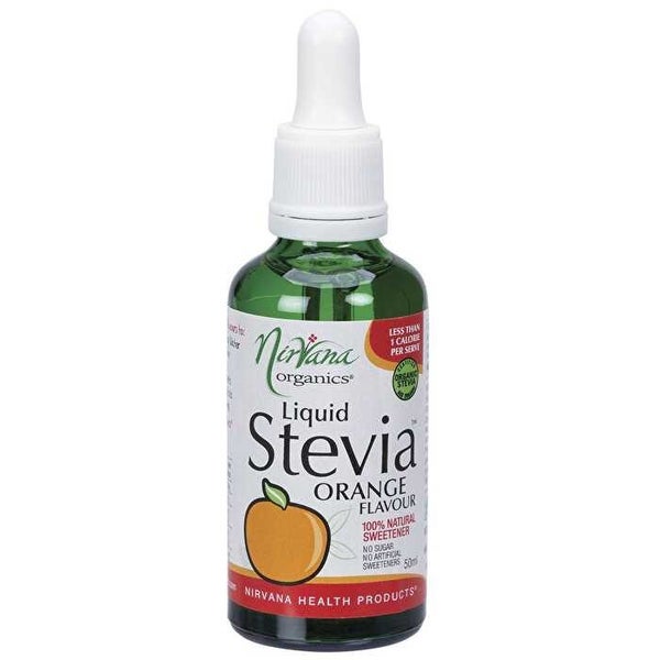 Nirvana Organics Liquid Stevia Orange 50ml Carousel 1