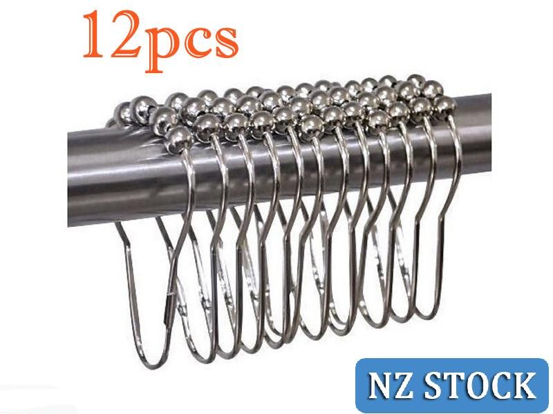 PTN NEW Shower Curtain Hooks Sale Sale Sale Carousel 1