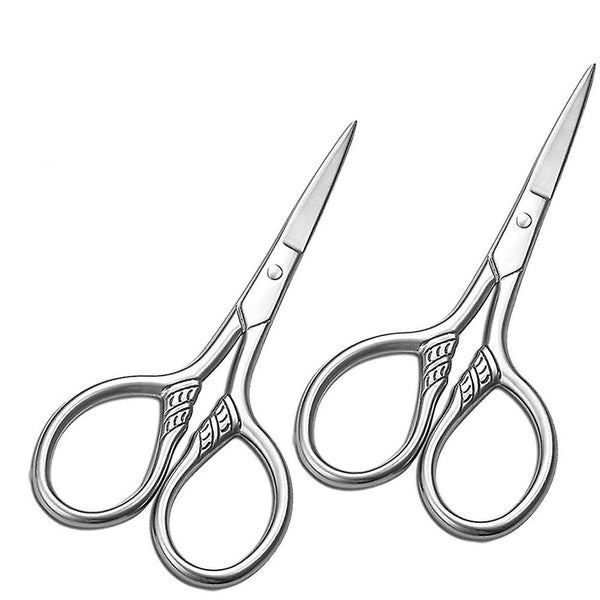 Small Scissors Stainless Steel Facial Hair Grooming Beauty Tool For Men Carousel 1
