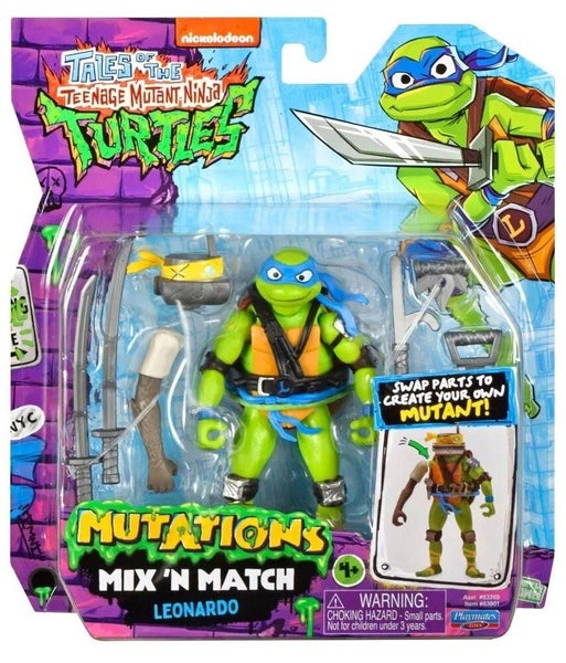 TMNT: Mutant Mayhem Leonardo - 4.5" Mix 'n' Match Action Figure Carousel 1