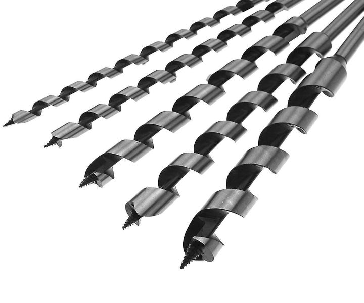 5x Woodworking Drill Bits 6mm 10mm 14mm 18m 20mm Woodworking Drill Bit Set 230mm Carousel 2