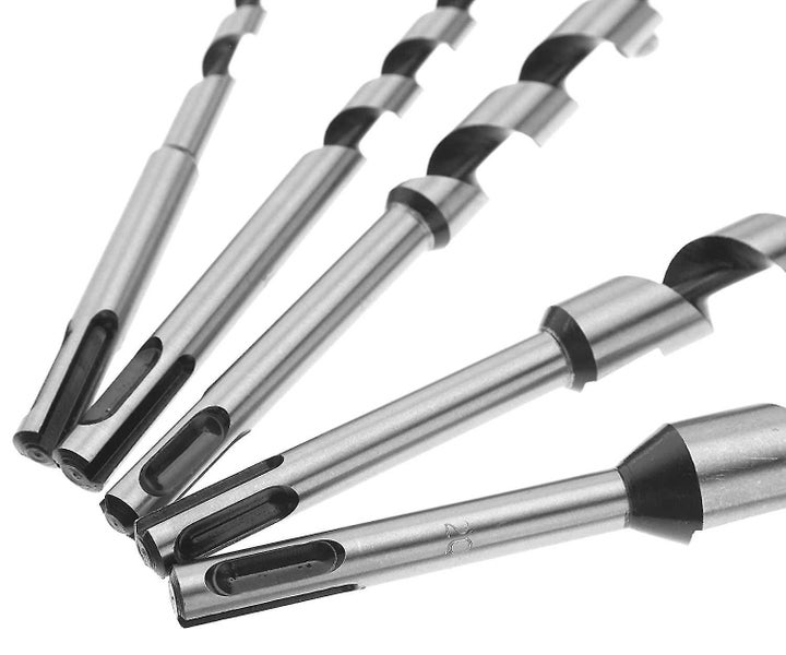 5x Woodworking Drill Bits 6mm 10mm 14mm 18m 20mm Woodworking Drill Bit Set 230mm Carousel 3