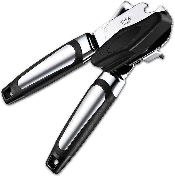 Strongest Manual Can Opener - Anti-Slip Hand Grip Stainless Steel Blade Carousel 1