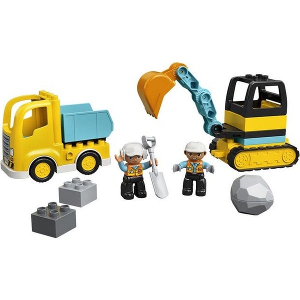 Lego Duplo Truck & Tracked Excavator 10931 Carousel 3