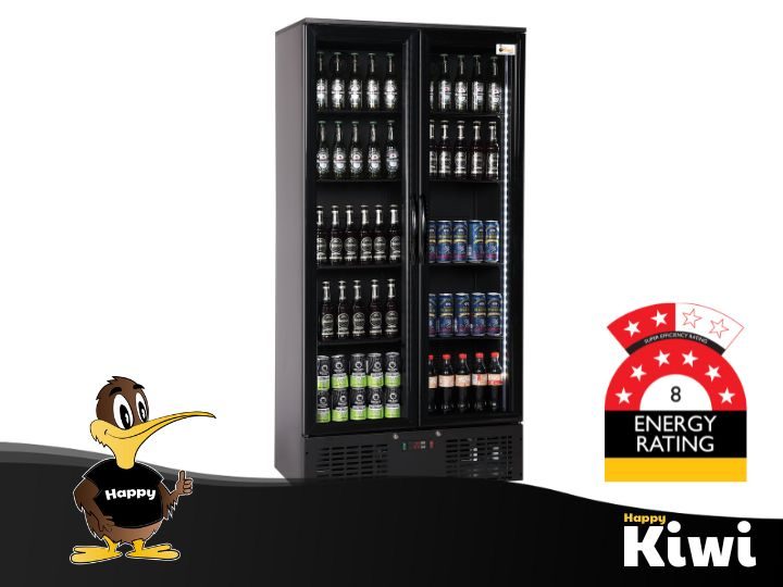 2 Door Tall Fridge - Energy Rating - 8 Stars - For Bars, Dairies, Shops etc Carousel 1