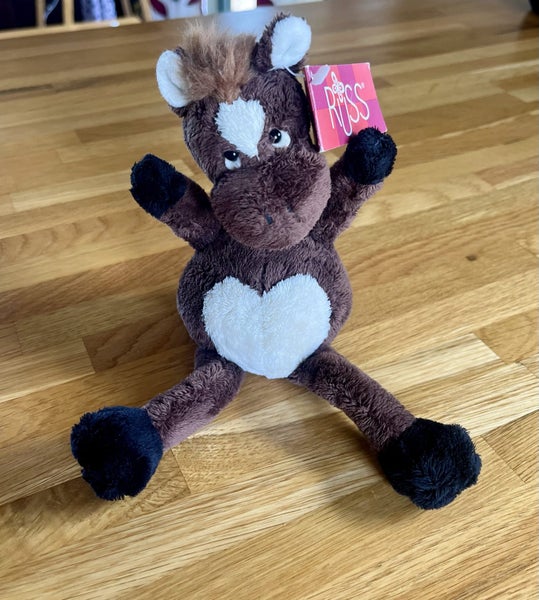 Vintage RUSS Harry The Horse Plush Flex-Necks Carousel 1