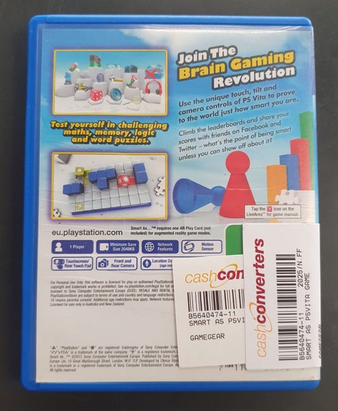 Smart As PS Vita Game Carousel 3