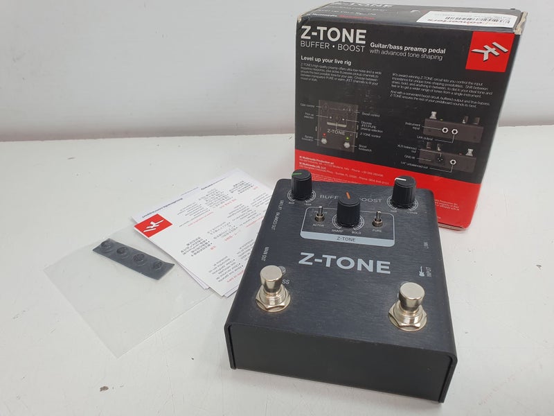 IK Multimedia Z-Tone Buffer Boost Instrument Preamp and DI Stompbox** Carousel 1