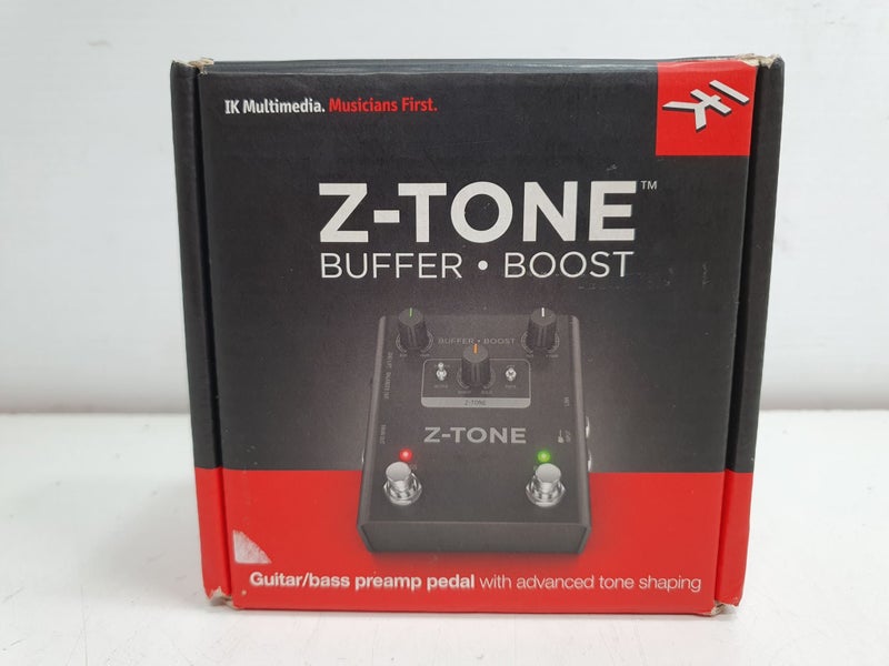 IK Multimedia Z-Tone Buffer Boost Instrument Preamp and DI Stompbox** Carousel 2