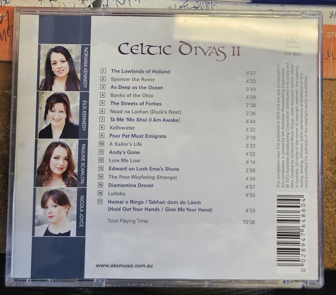 VARIOUS - CELTIC DIVAS II (CD) Carousel 2