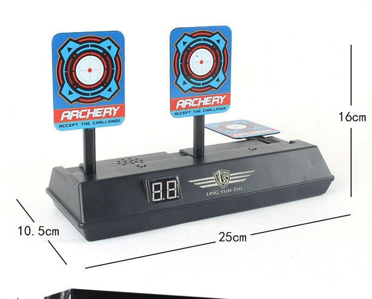 3 Bits Electronic Digital Target Toys Guns Practice Shooting Intelligent Light S Carousel 2