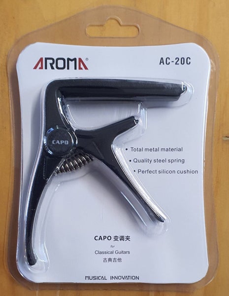 Aroma - AC20C Guitar Capo - Black Carousel 1