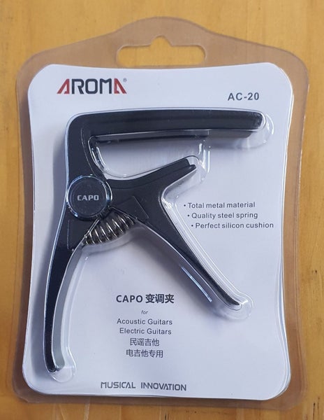 Aroma - AC20 Guitar Capo - Black Carousel 1