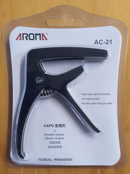 Aroma - AC02 Guitar Capo - Black Carousel 1