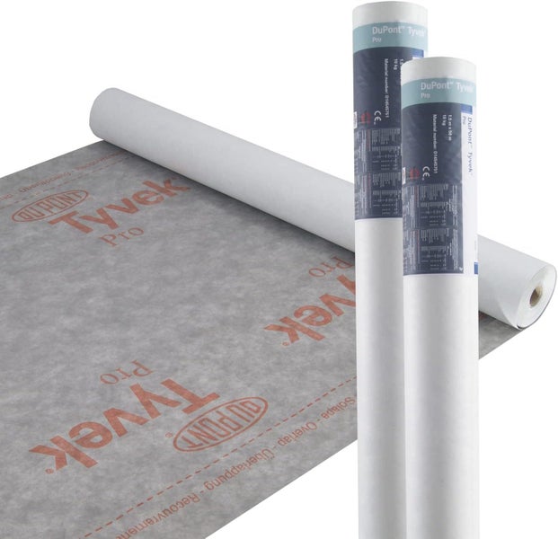 DuPont Tyvek Pro Breather Membrane Underlay 1.5m x 50m Carousel 1