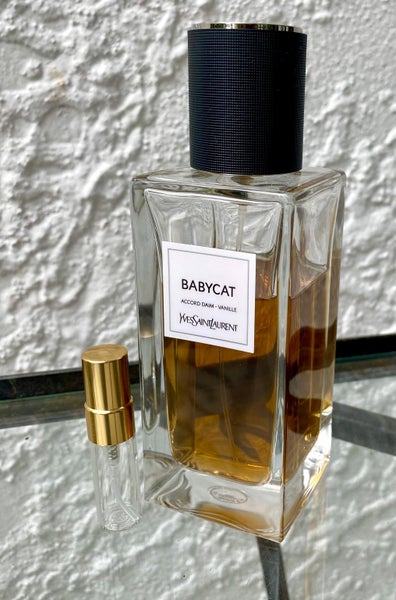 BABYCAT YSL SALE Authentic Unisex spicy vanilla fragrance a 3ml decant Carousel 1