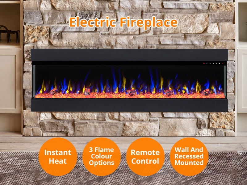 Electric Fireplace Carousel 2