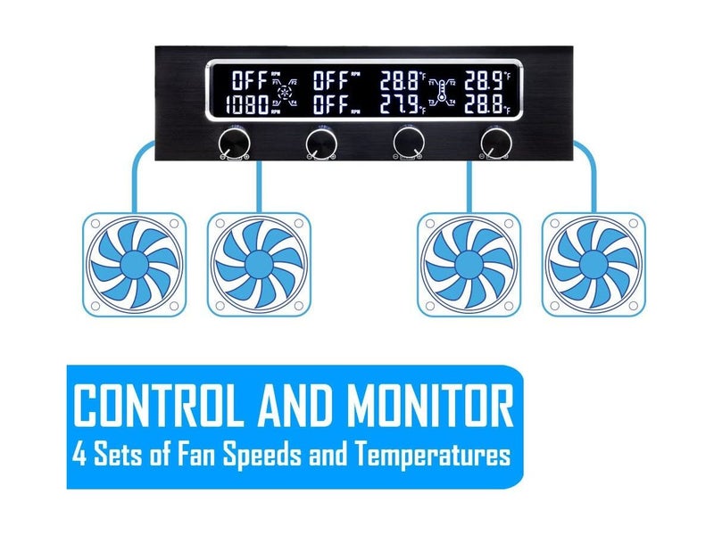 4-CH Fan Controller for Computer Clearance - Clearance Carousel 2