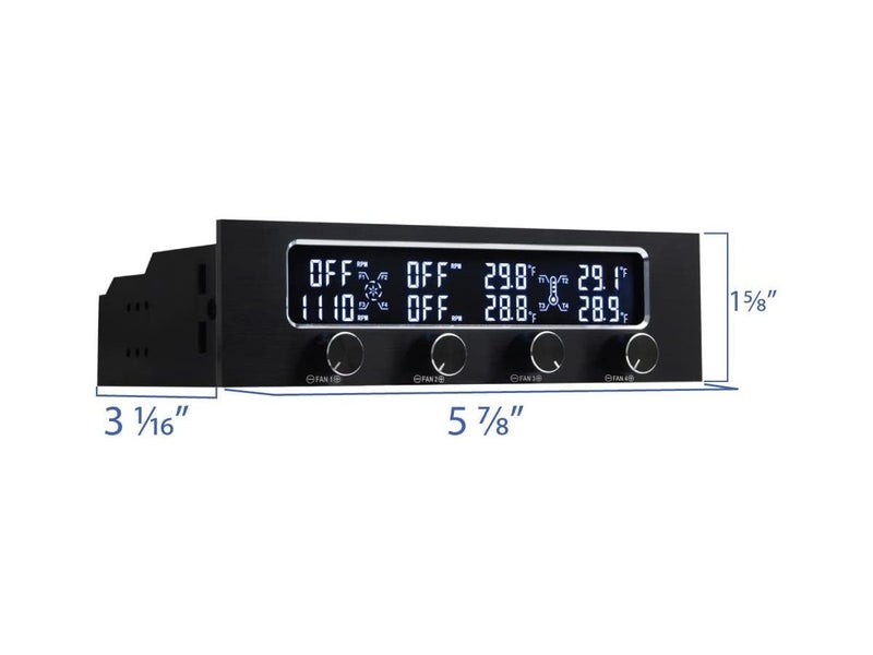 4-CH Fan Controller for Computer Clearance - Clearance Carousel 10