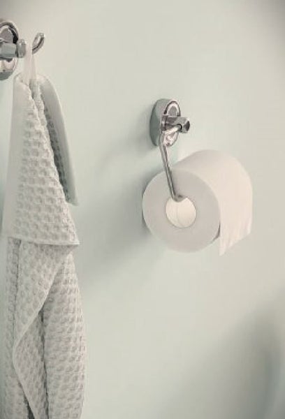 GEESA LUNA TOILET ROLL HOLDER - CHROME Carousel 3
