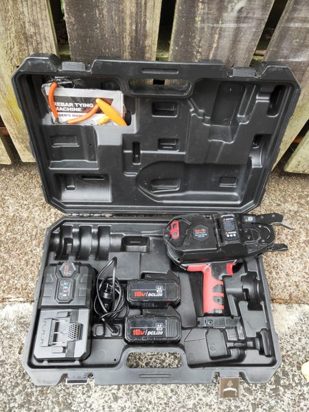 EZI-TIE XDL40 Rebar Tier (Tie Gun) 40 mm + 2 LI Ion Batteries Set Carousel 2