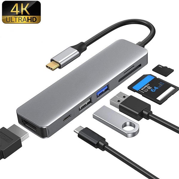NEW USB C Hub with 4K HDMI SD/TF Card Reader USB - NZ Stock Deal Afterpay Carousel 1