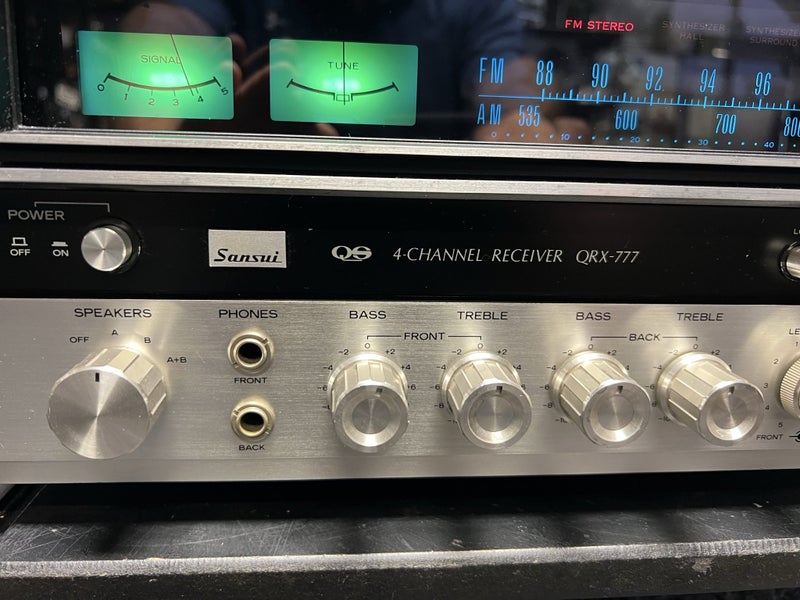 Vintage Sansui QRX- 777 Stereo Receiver Carousel 2