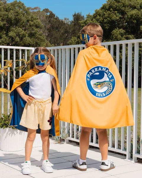 NRL Eels Supporter Kids Cape Carousel 2