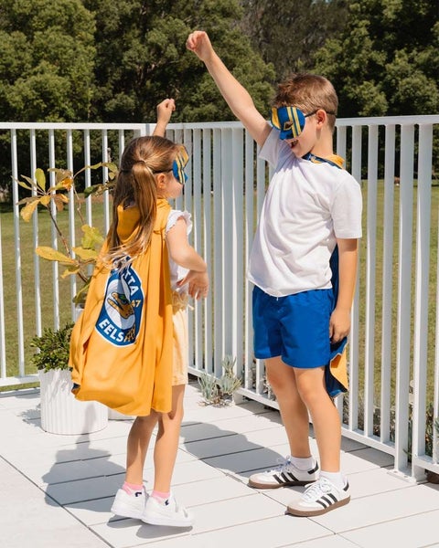 NRL Eels Supporter Kids Cape Carousel 3