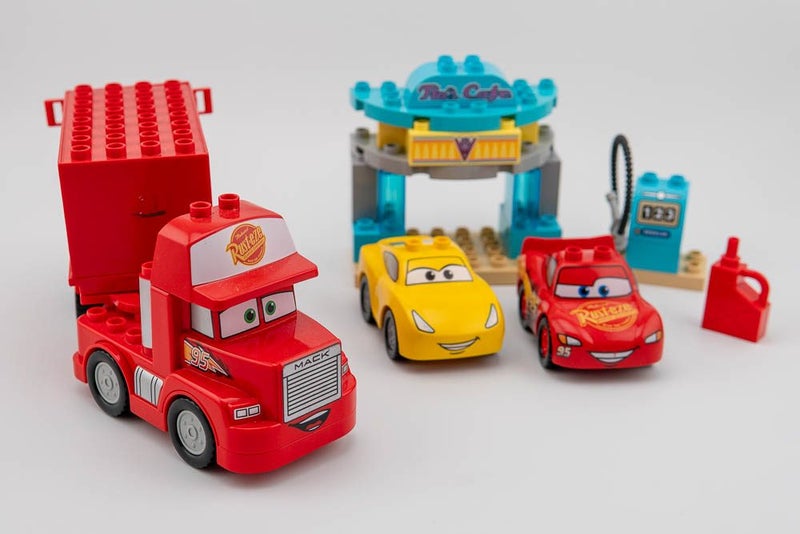 LEGO Duplo Cars 3 Flo's Cafe 10846 Lightning McQueen Mack Truck Carousel 1