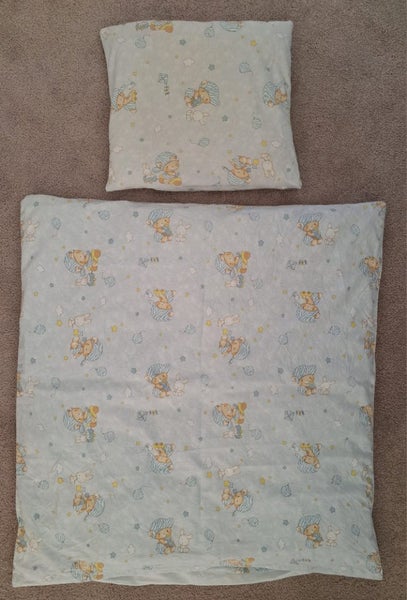 Baby Toddler bedding duvet pillow set Carousel 2