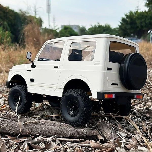 1/10 Scale RC Rock Crawler with LED Lights and Two Batteries for Kids and Adults Carousel 7