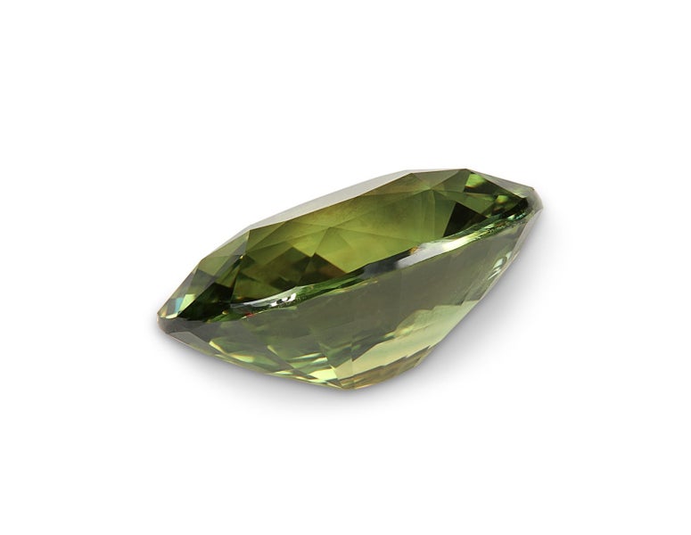3.14ct Olive Green Sapphire - Precious Gemstone Boutique Carousel 2