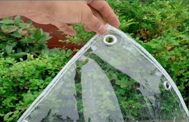 PVC Transparent Tarpaulin With Eyelets Weatherproof, Durable Tarpaulin 3m x 3m Carousel 2