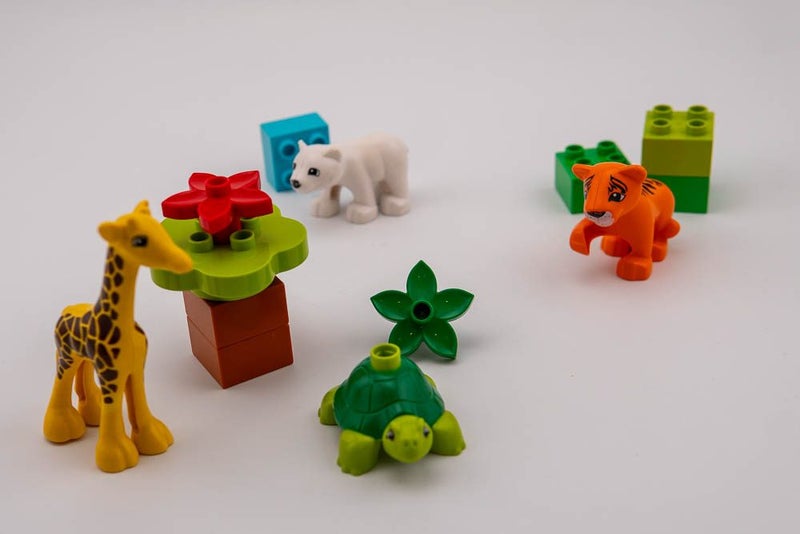 LEGO Duplo Baby Animals 10801 Retired in 2017 Carousel 1