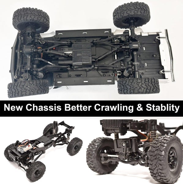 RC Rock Crawler 4x4 RC Truck Off Road 1/16 RC Crawler Carousel 6