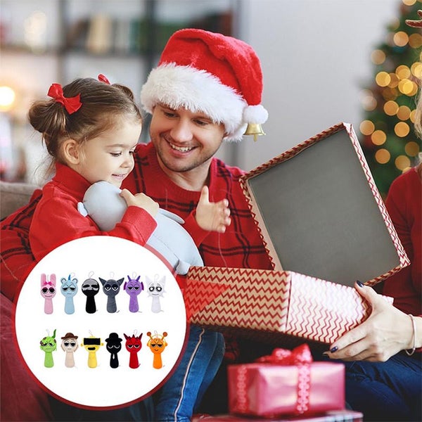 12Pcs Game Plush Toys Soft Stuffed Animal Pillow Figure Doll for Adult Kids-A Carousel 5