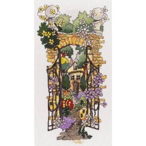 Michael Powell Cross Stitch Kit: Secret Garden 1 Carousel 1