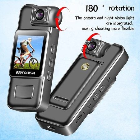 64GB Mini Body Camera Video Recorder Carousel 6