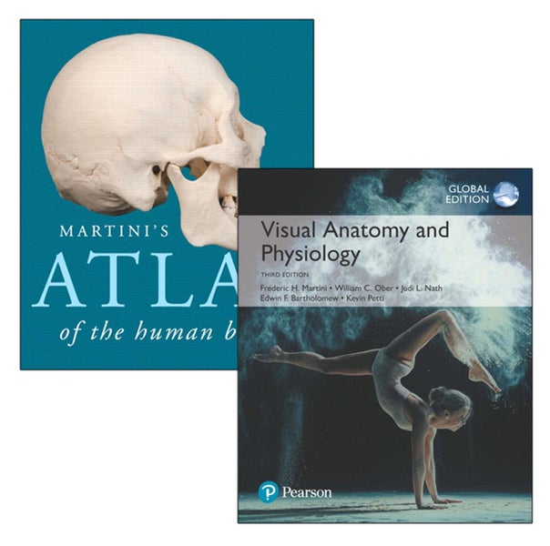 Visual Anatomy & Physiology, Global Edition + Martini's Atlas of the Human Body Carousel 1