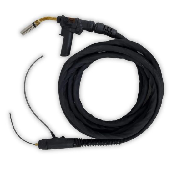 Strata 24V Air-Cooled Push-Pull Gun 8m. 45 degree Neck, 10K Wire Speed Control Carousel 2