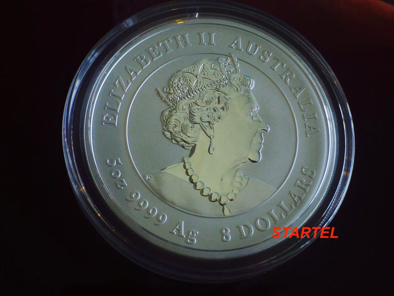 5 Oz Lunar Rabbit Silver Coin - Perth Mint Carousel 2